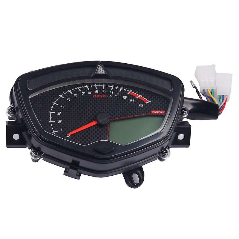 for LC135 Water Temperature Motorcycle Tachometer Digital Odometer Speedometer Meter Gauge Moto Tach