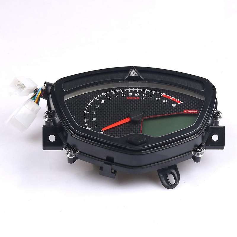 for LC135 Water Temperature Motorcycle Tachometer Digital Odometer Speedometer Meter Gauge Moto Tach
