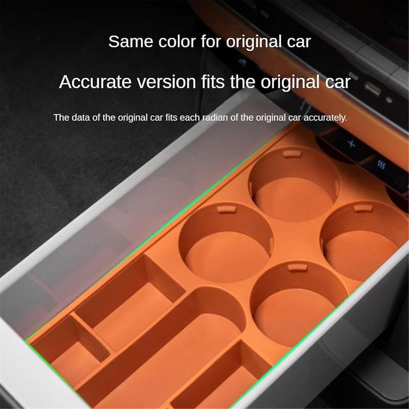 for LEADING perfect L9 2022 2023 Refrigerator Water Cup Holder Anti-Slip Storage Box Refrigerator B