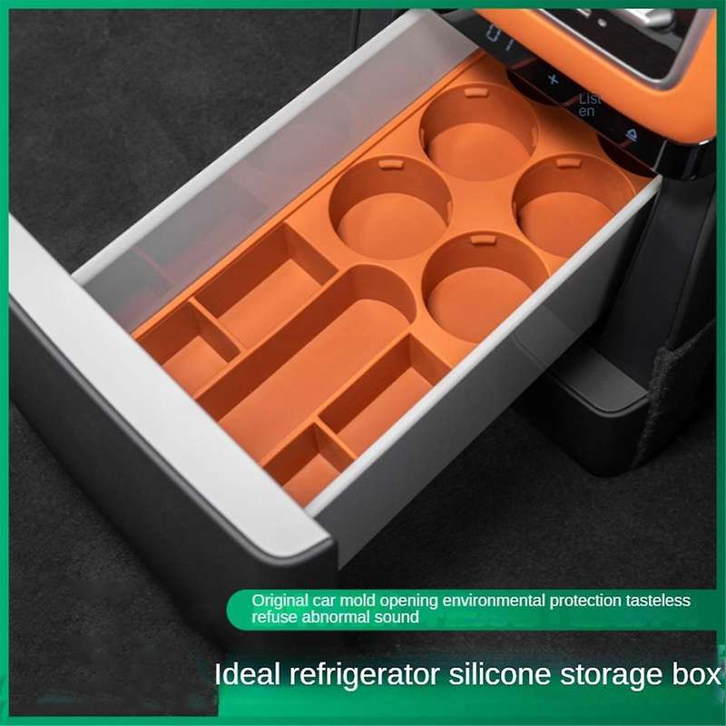 for LEADING perfect L9 2022 2023 Refrigerator Water Cup Holder Anti-Slip Storage Box Refrigerator B