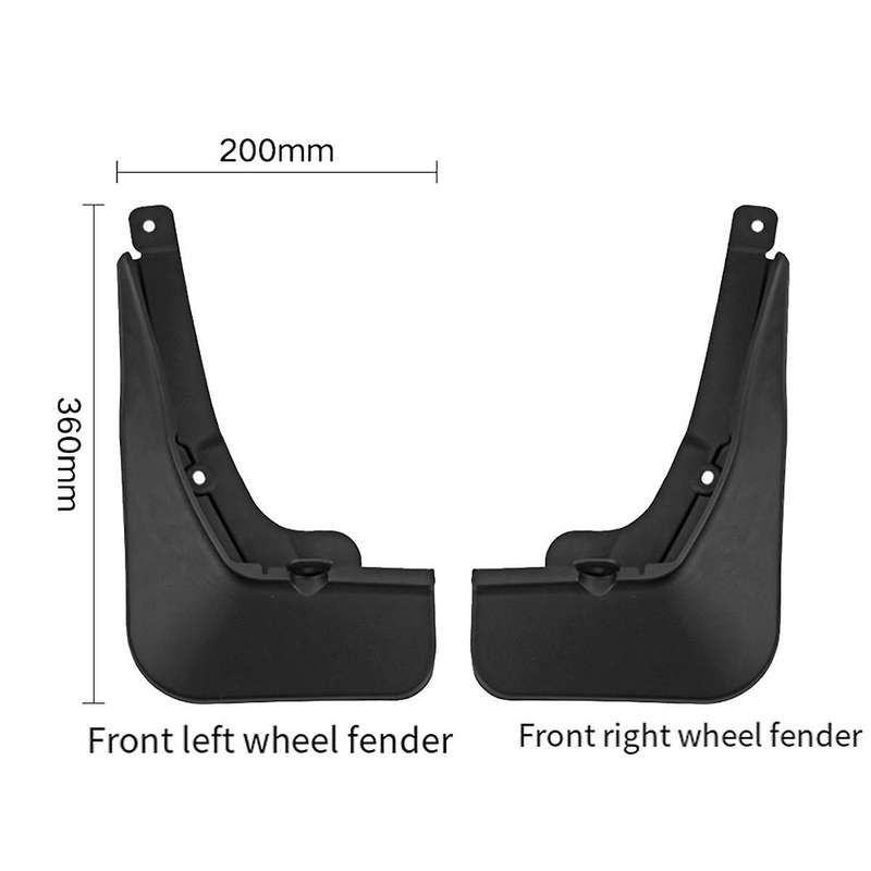 for Leap Motor C10 2024 Mud Flaps Front Rear Splash Wheels Protector Guards Mud Flaps Mudguards Car