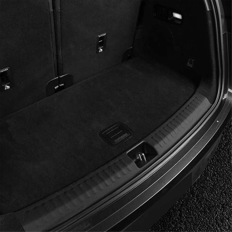 for Leading LiXiang L8 L9 2022 2023 Trunk Sills Trunk Door Sill Sticker Tail Box Protector Black