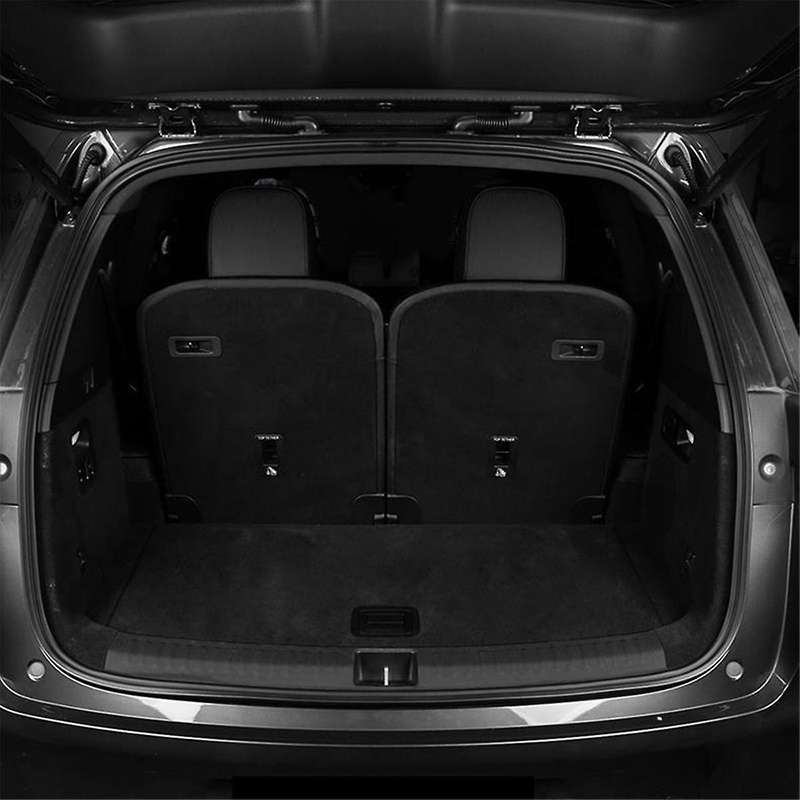for Leading LiXiang L8 L9 2022 2023 Trunk Sills Trunk Door Sill Sticker Tail Box Protector Black