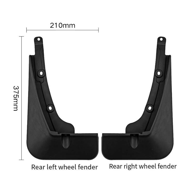 for Leap Motor C10 2024 Mud Flaps Front Rear Splash Wheels Protector Guards Mud Flaps Mudguards Car