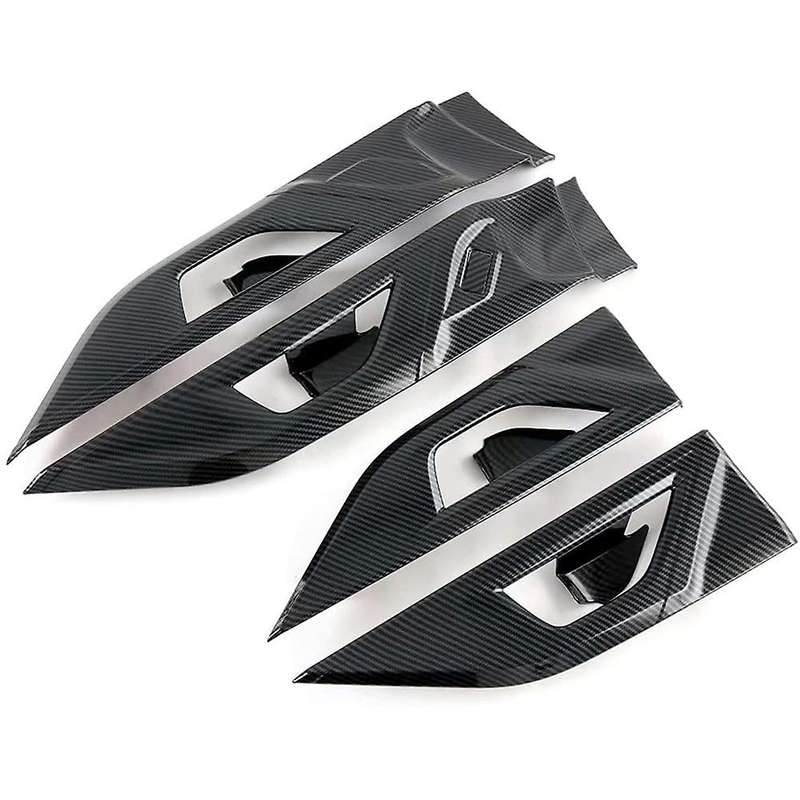 for Legacy 2020 2021 Car Side Door Handles Bowl Cover Trim Decor Frame Sticker Accessories Carbon Fi
