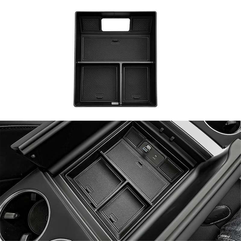 for Li Lixiang L8 L9 2022 2023 Car Armrest Storage Box Center Console Organizer Container Coin Tray