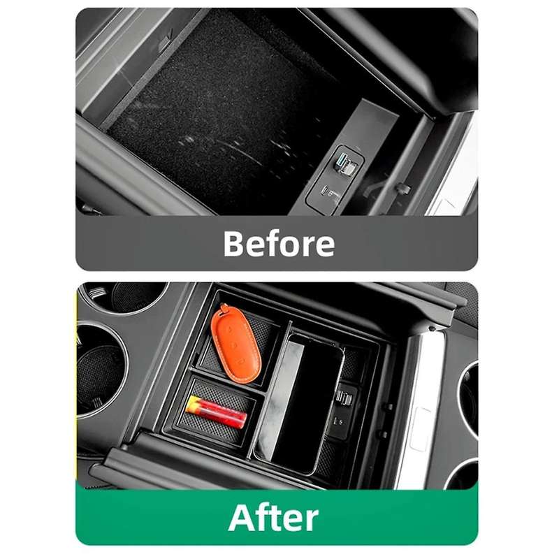 for Li Lixiang L8 L9 2022 2023 Car Armrest Storage Box Center Console Organizer Container Coin Tray