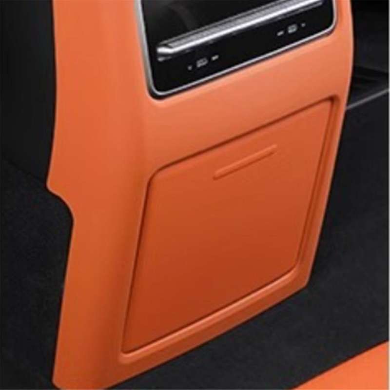 for Li Lixiang L7 2022-2024 Car Rear Refrigerator Anti-Kick Cover Anti-Scratch Refrigerator Panel S