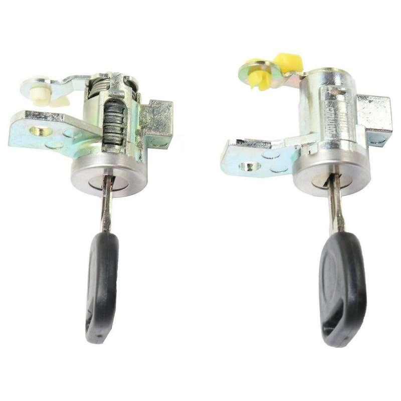 for LH RH H3 's New Kit Door Lock Cylinder and Front Driver Door Lock