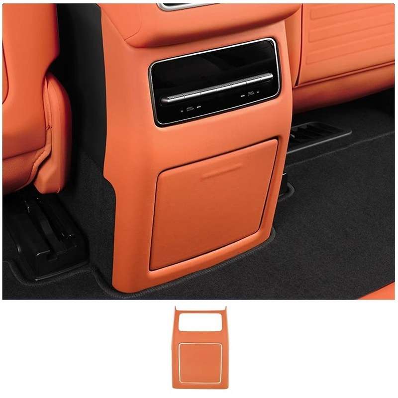 for Li Lixiang L7 2022-2024 Car Rear Refrigerator Anti-Kick Cover Anti-Scratch Refrigerator Panel St