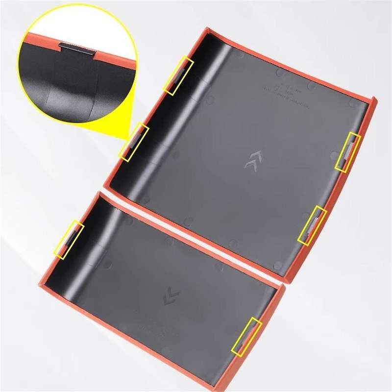for Li Lixiang L9 2022-2024 Car Rear Refrigerator Anti-Kick Cover Anti-Scratch Refrigerator Panel St
