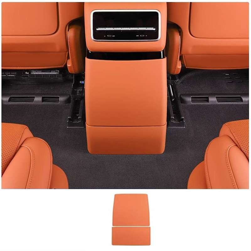 for Li Lixiang L9 2022-2024 Car Rear Refrigerator Anti-Kick Cover Anti-Scratch Refrigerator Panel St