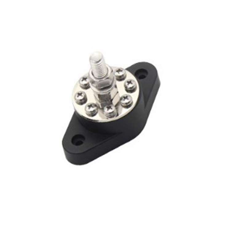 for Line Modification Accessories,blcak Bus Bar 180a High-current Terminal Post without Cover Studs
