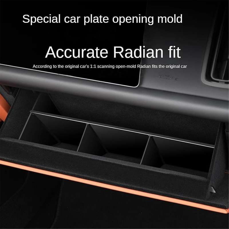 for Lixiang L7 L8 L9 2022 2023 Co-Pilot Glove Box Partition Storage Box,Passenger Storage Box,Glove