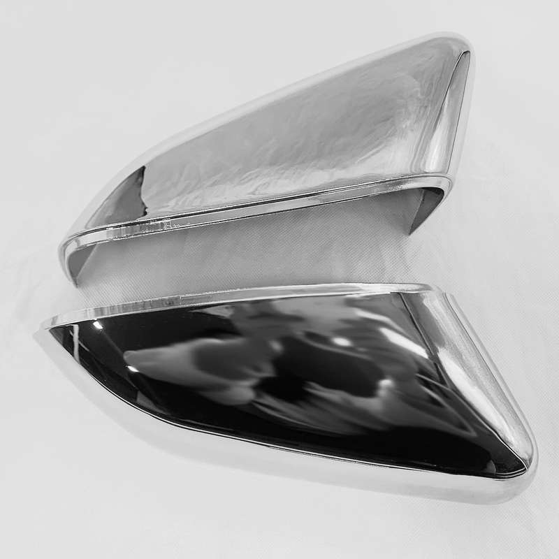 for LR2 LR4 Chrome Replacement Mirror Covers Car Side Door Rear View Mirror Cover Cap Shell