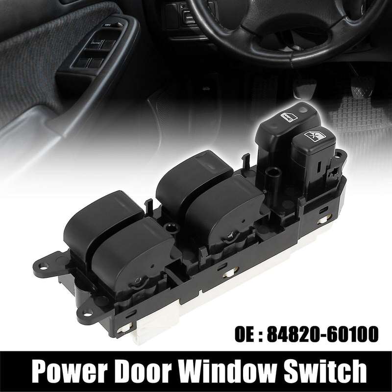 for LX470 Land Cruiser 1998-2002 Power Master Window Lift Control Switch Front Left LH Driver Side