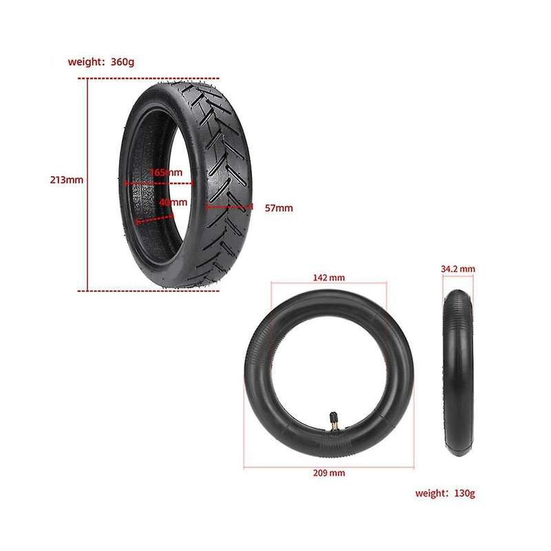 for M365 Tire 8.5 Inch Inner and Outer Tire Scooter Accessories Inflatable Wear-resistant Anti-skid