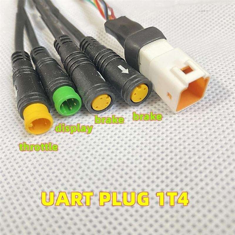 for M400 G330 G510 M620 Torque Motor 1t4 Assembly Cable Brake Display Throttle Connector(can)