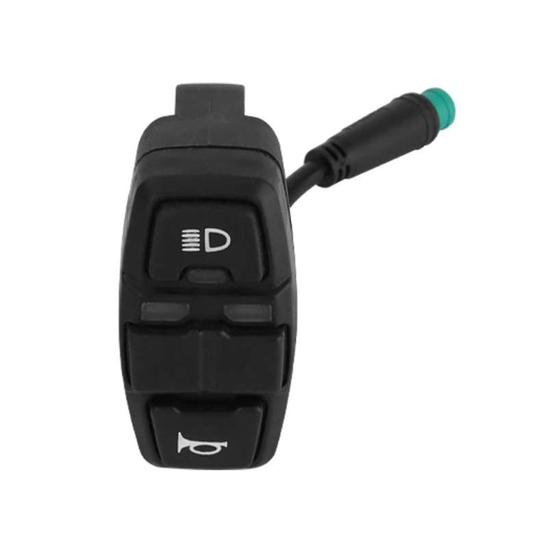 for M5 Electric Scooter Accessories Waterproof Horn to Rattle Three Function Switch Electric Scooter