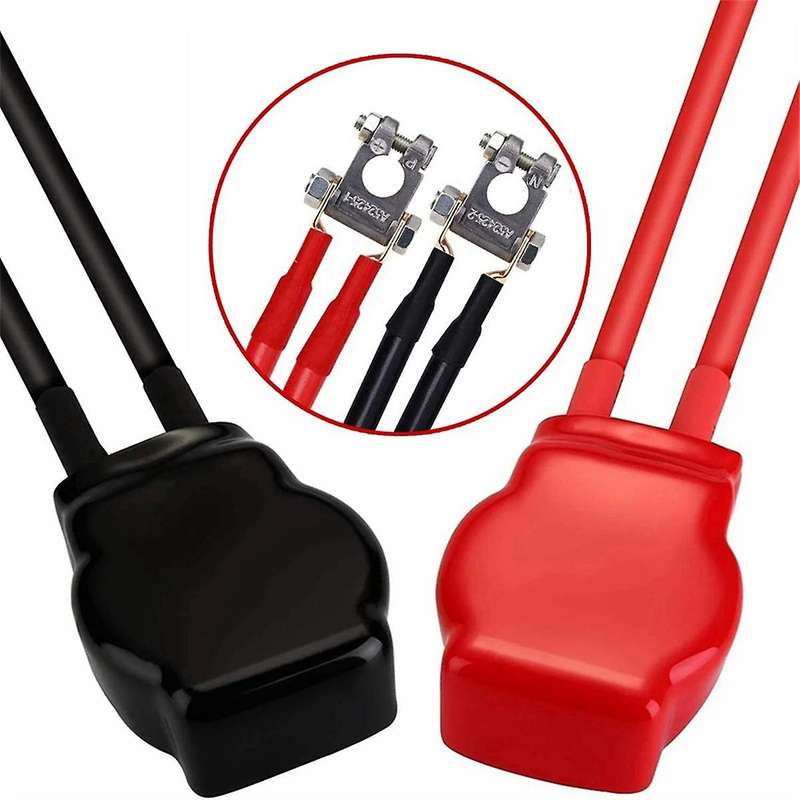 for Marine Car Boat RV Vehicles Spec Battery Terminal and Cover W/2 Gauge 3/8inch Lugs 254425-1/2