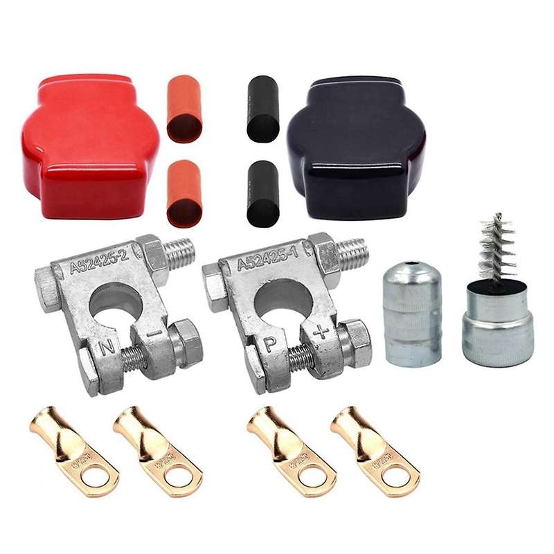 for Marine Car Boat RV Vehicles Spec Battery Terminal and Cover W/2 Gauge 3/8inch Lugs 254425-1/2