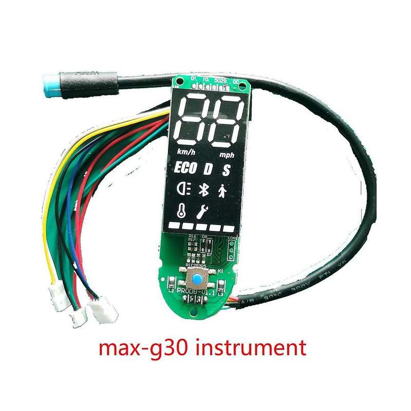 for Max G30 Dashboard Electric Scooter Bluetooth Display Board Easy to Install Electric Scooter Met