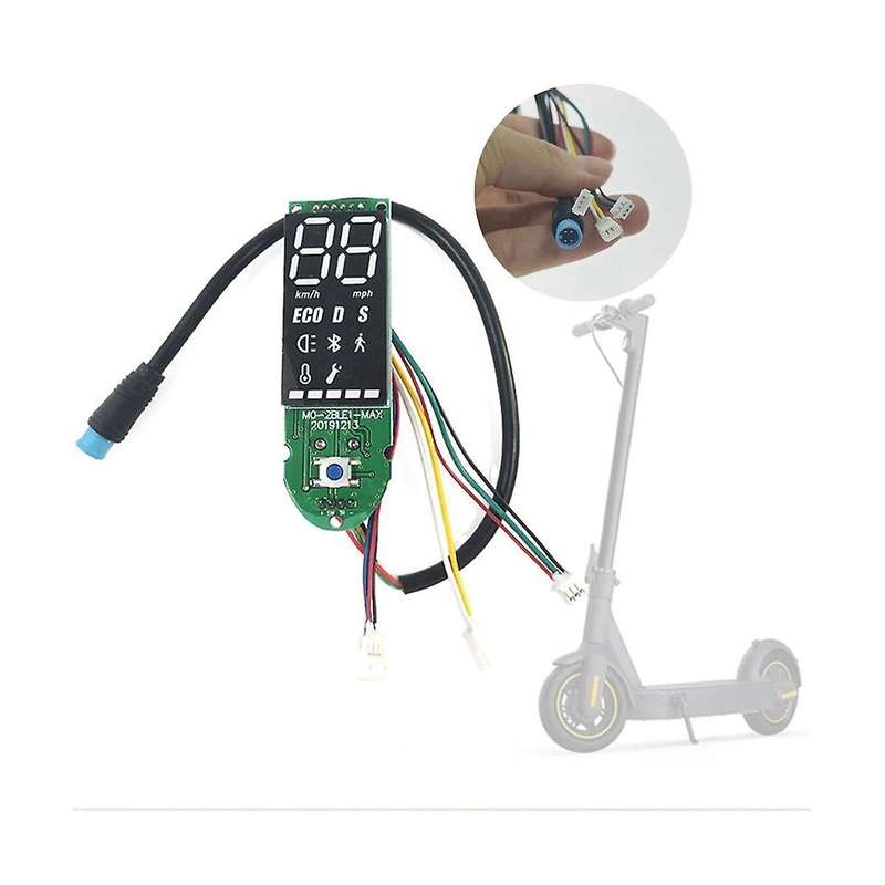 for Max G30 Dashboard Electric Scooter Bluetooth Display Board Easy to Install Electric Scooter Met