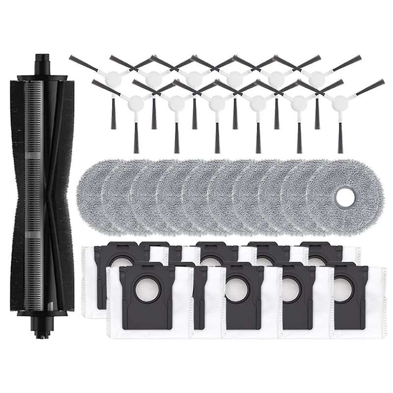 for Master One / Master Pro Main Side Brush Mop Cloths Rag Dust Bag Robot Vacuum Cleaner Spare Parts
