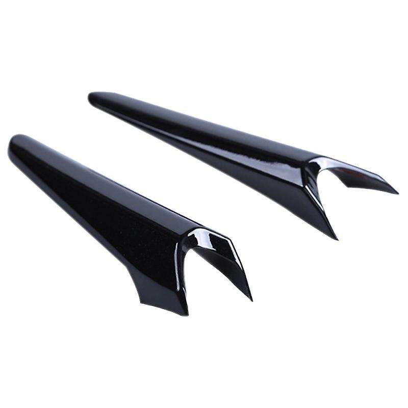 for Mazda 3 Axela 2017 Front Fog Light Eyebrow Cover Trim Sticker Daytime Running Light Decoration