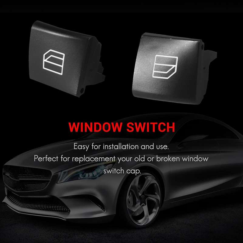 for Mercedes Benz A Ml Gl R Class W164 X164 W251 W245 W169 Window Switch Repair Button Cap Driver W