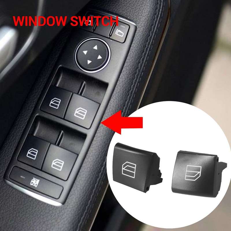 for Mercedes Benz A Ml Gl R Class W164 X164 W251 W245 W169 Window Switch Repair Button Cap Driver W