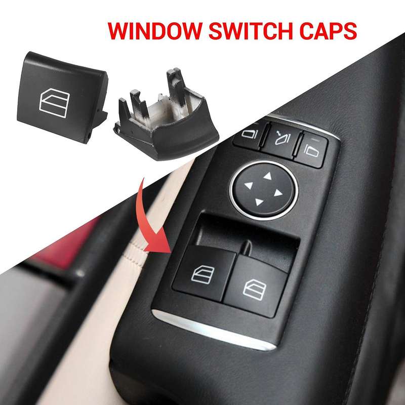 for Mercedes Benz A Ml Gl R Class W164 X164 W251 W245 W169 Window Switch Repair Button Cap Driver W