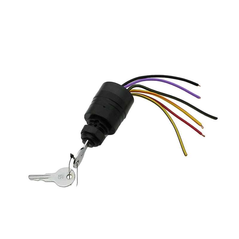 for Mercury Outboard Ignition Key Switch 6 Wire Replaces 17009A2 Outboard MP41070-2