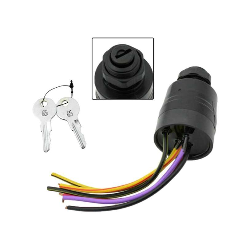 for Mercury Outboard Ignition Key Switch 6 Wire Replaces 17009A2 Outboard MP41070-2