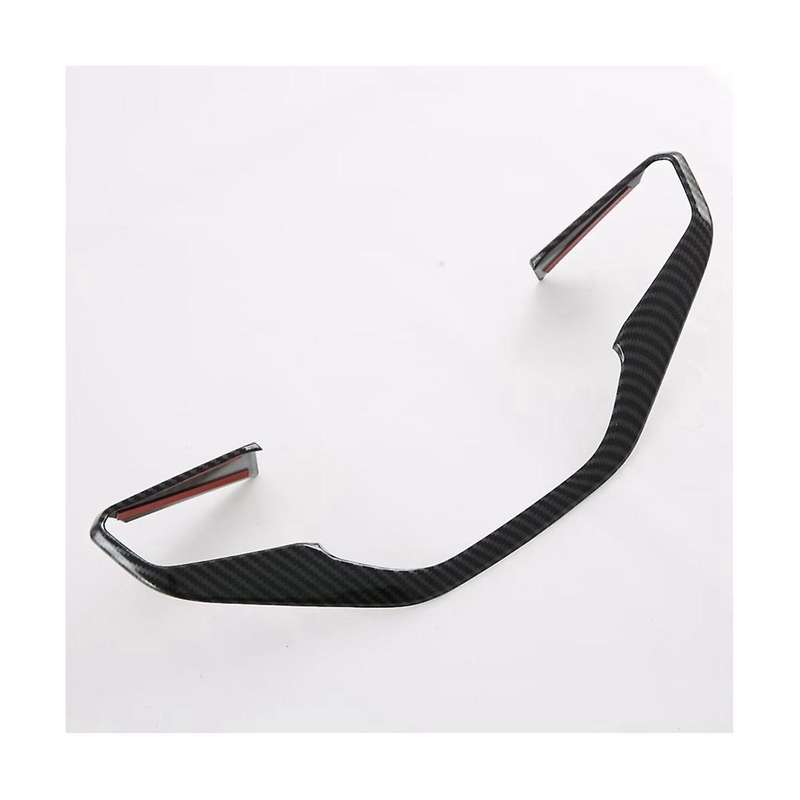 for MG 4 MG4 EV Mulan 2023 Car Steering Wheel Panel Cover Trim Decoration Accessories - ABS Carbon