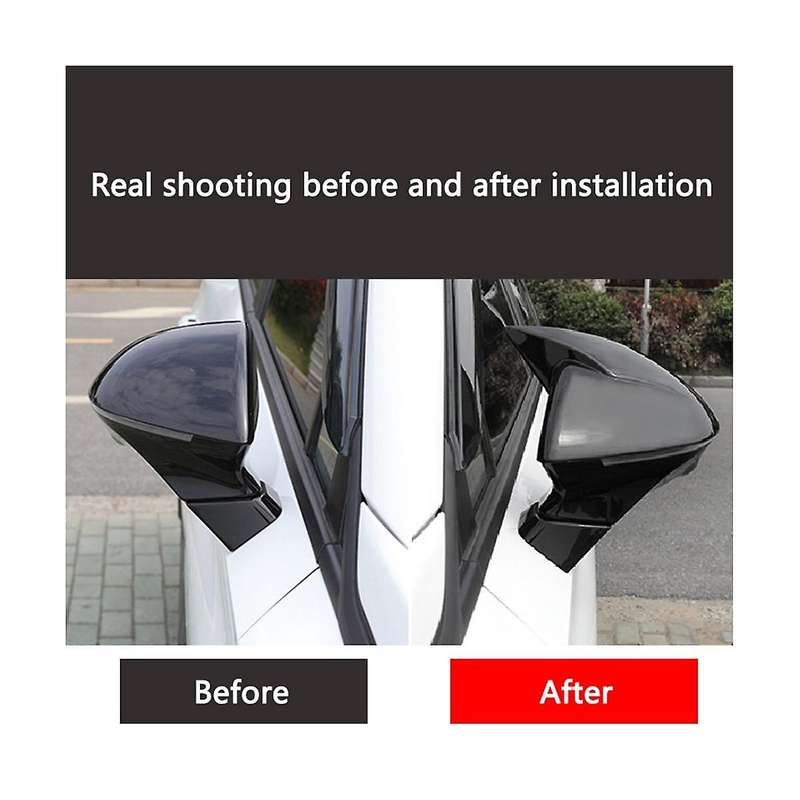 for Mg 4 Mg4 Ev Mulan 2023 Car Side Rear View Mirror Cover Trim Protector Decoration Accessories,bla