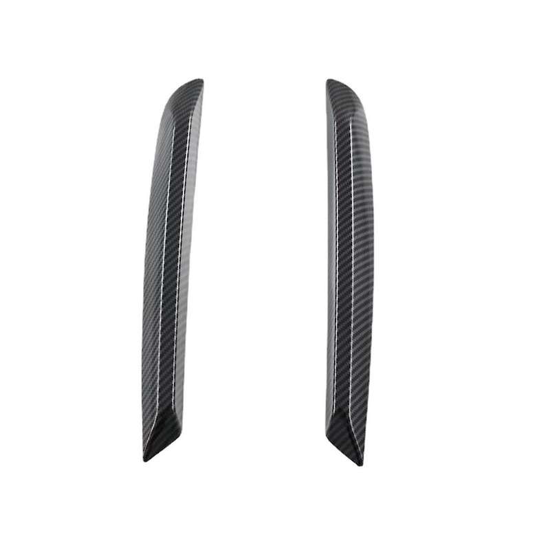 for Mg 4 Mg4 Ev Mulan 2023 2024 Car Front Fog Light Lamp Cover Trim Sticker Accessories ,abs Carbon