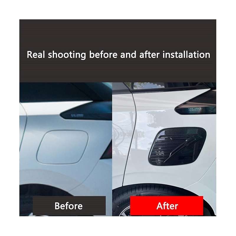 for MG 4 MG4 EV Mulan 2023 2024 Car Fuel Tank Cover Oil Door Cap Trim Protective Sticker Decorative
