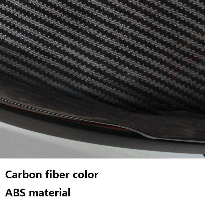 for MG 6 MG6 2017-2019 Carbon Fibre Car Horn Rearview Mirror Cover Side Mirror Cover Trim Decorative