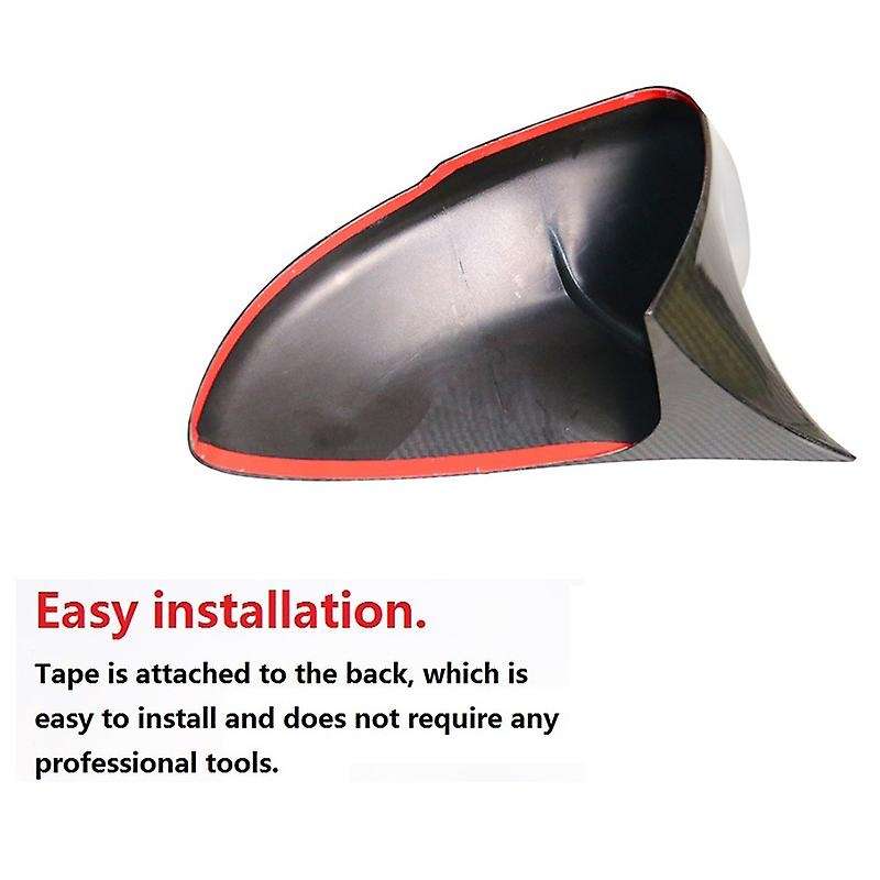 for MG 6 MG6 2017-2019 Carbon Fibre Car Horn Rearview Mirror Cover Side Mirror Cover Trim Decorative