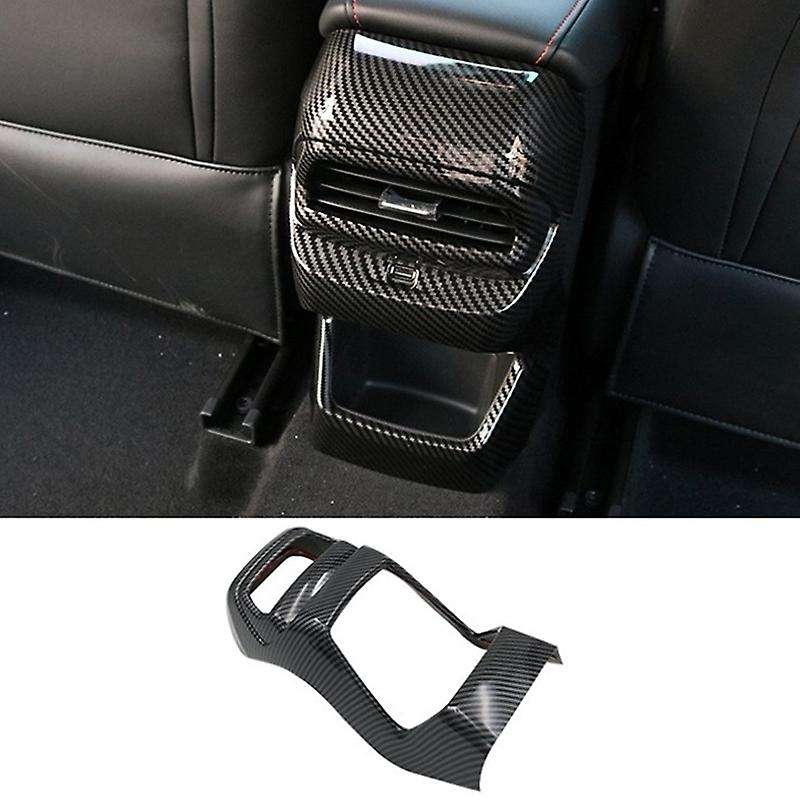 for MG 5 MG5 2020 2021 Car Rear Armrest Air Conditioning Outlet Vent Anti-Kick Cover Trim Decoratio