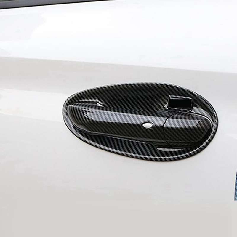 for MG 5 MG5 2020 2021 Car Door Handle Bowl Cover Trim Decoration Protective Sticker Accessories, 8P