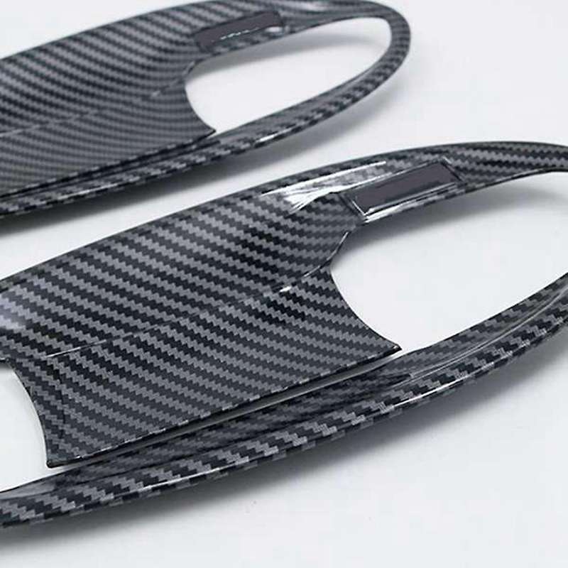 for MG 5 MG5 2020 2021 Car Door Handle Bowl Cover Trim Decoration Protective Sticker Accessories, 8P