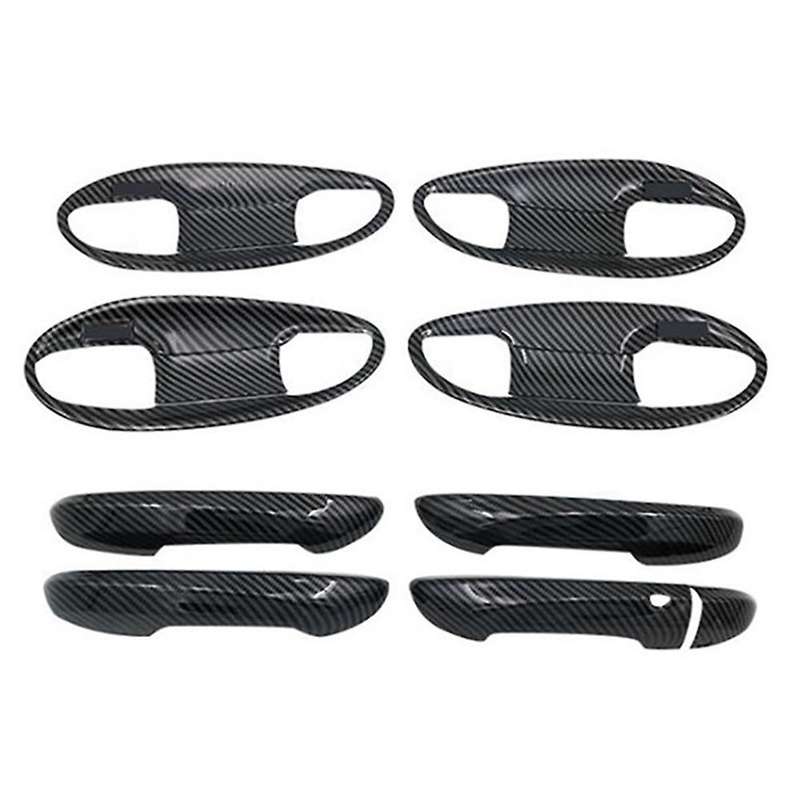 for MG 5 MG5 2020 2021 Car Door Handle Bowl Cover Trim Decoration Protective Sticker Accessories, 8P