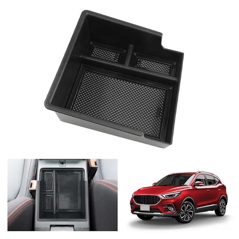 for MG ZS 2022 2023 2024 Centre Console Organiser Armrest Storage Box Tray Glove Box Interior Access