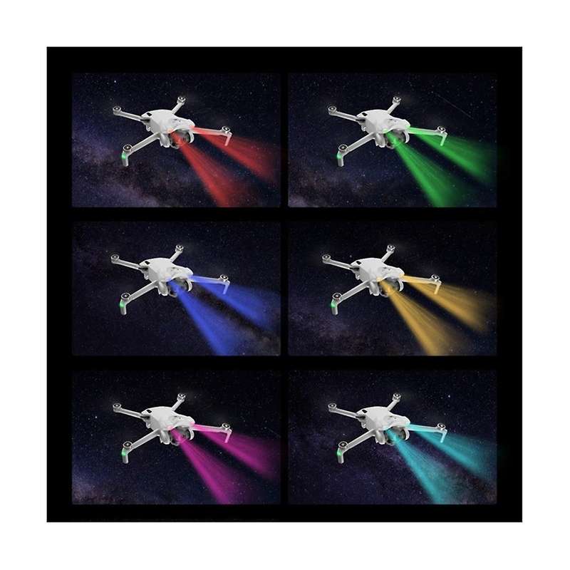 for Mini 3 Eye Light Head Light Blinking Light Portable Warning Light Night Flight LED Indicator