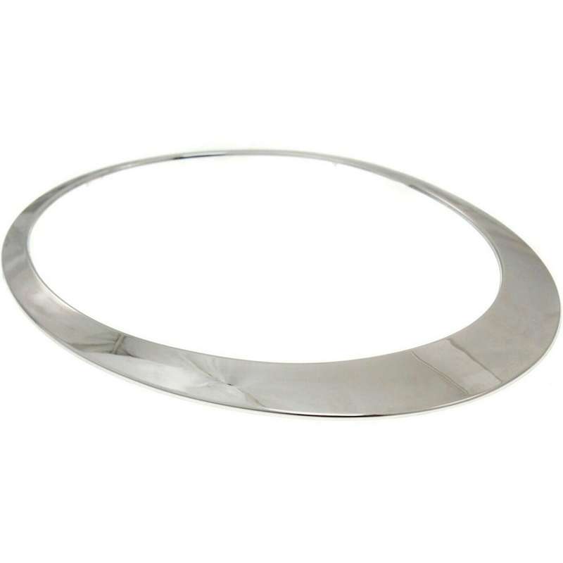 for Mini 2007-2015 R55 R56 R57 R58 R59 Abs Chrome Silver Headlight Trim Ring 51137149905