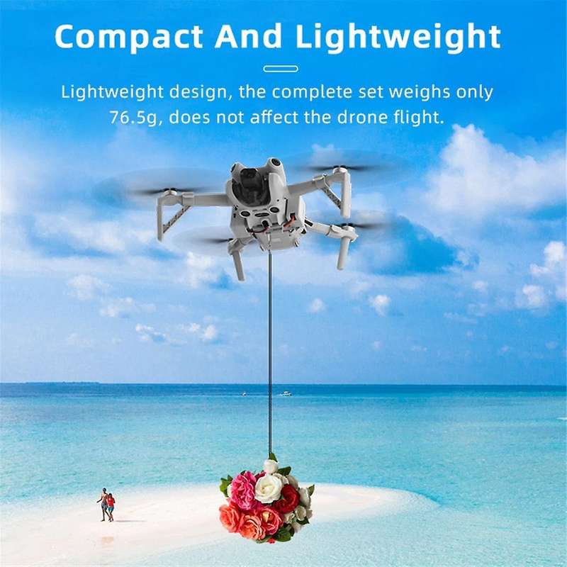 for MINI 4 PRO Thrower Multi-Functional Convenient Aerial Thrower Thrower Wedding Throwing Mounted A