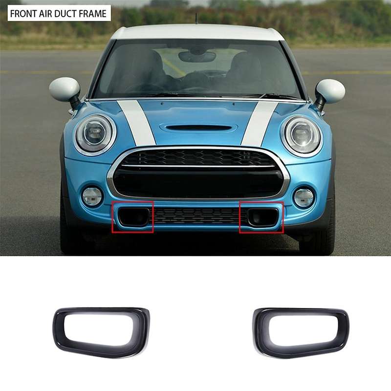 for Mini F55/f56/f57 2013-2016 Car Bumper Cover Front Air Duct Frame 1pair 51117337809 51117337810