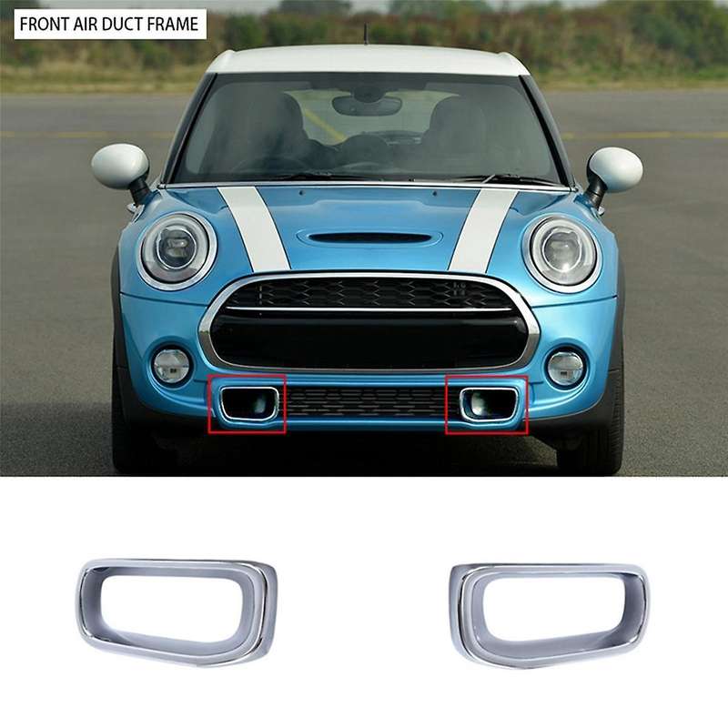 for Mini F55/f56/f57 2013 - 2016 Car Bumper Cover Front Air Duct Frame 1pair 51117337811 51117337812